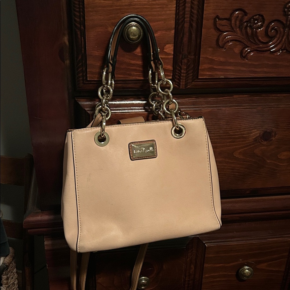 Simply Noelle Beige Designer Handbag